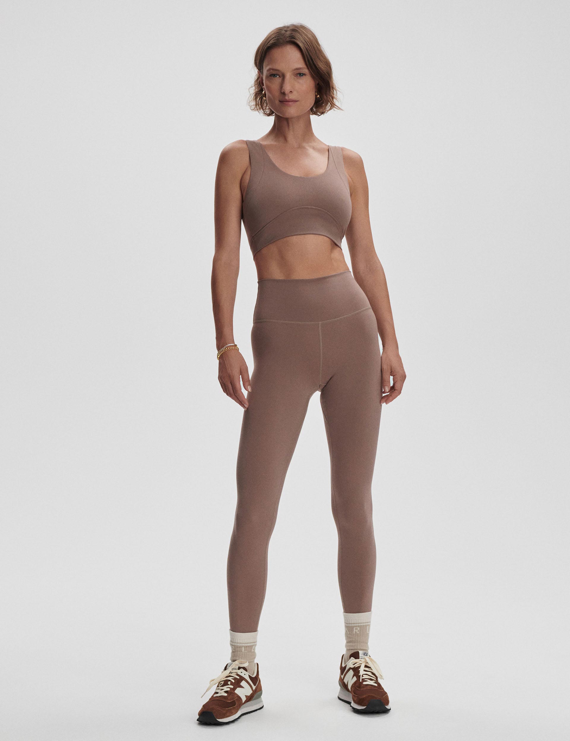 FreeSoft Essi Bra - Deep Taupe | Comfortable Wireless Bralette for Everyday Wear | Perfect for Yoga, Lounge & Sleep