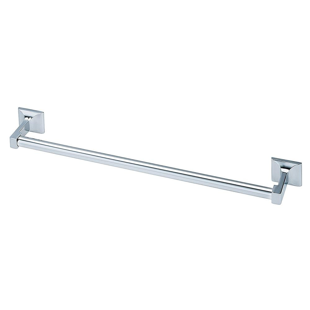 Bradley 927 Bradex Square Towel Bar - Polished Chrome Bathroom Accessory for Modern Homes & Hotels