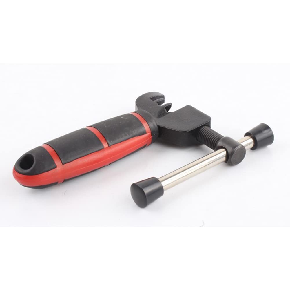 Universal Bike Chain Breaker Tool - Heavy Duty Steel Chain Splitter & Cutter for 8/9/10 Speed Bicycle Chains - Perfect for Road & Mountain Bike Chain Repair & Maintenance - Essential Cycling Gear for DIY Repairs & Trailside Fixes