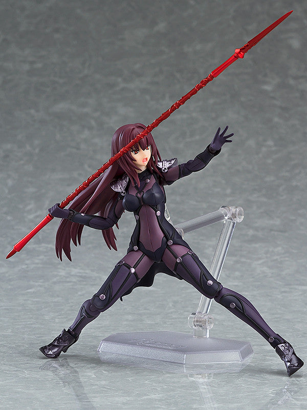 Fate/Grand Order Figma #381 Lancer Scathach Action Figure - Collectible Anime Toy for Display & Cosplay