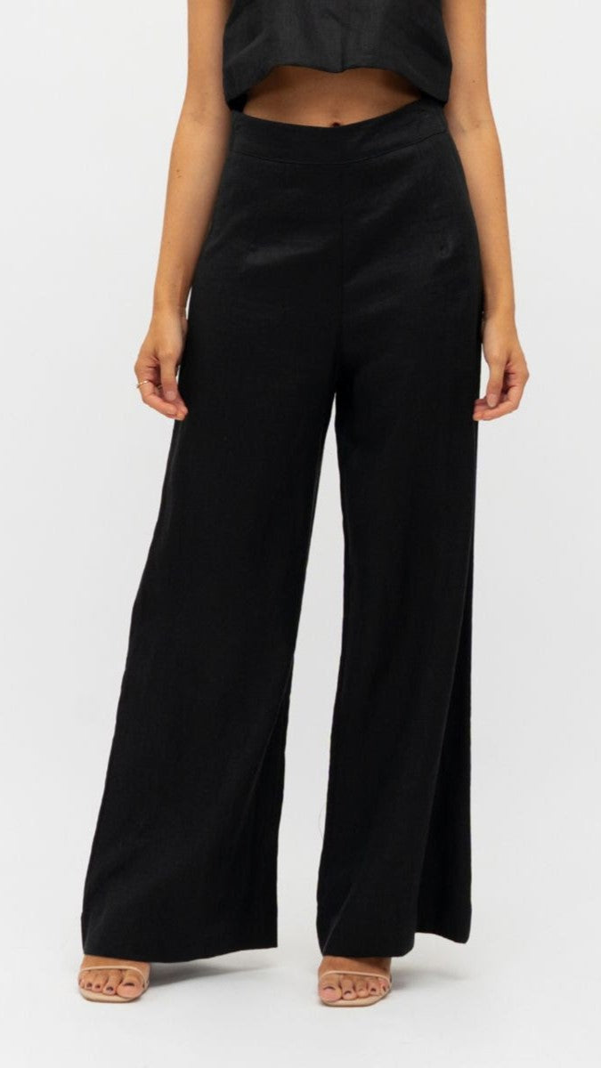 Karah Pants for Women - Stretchy High Waisted Black Workout Leggings - Perfect for Yoga, Running & Gym