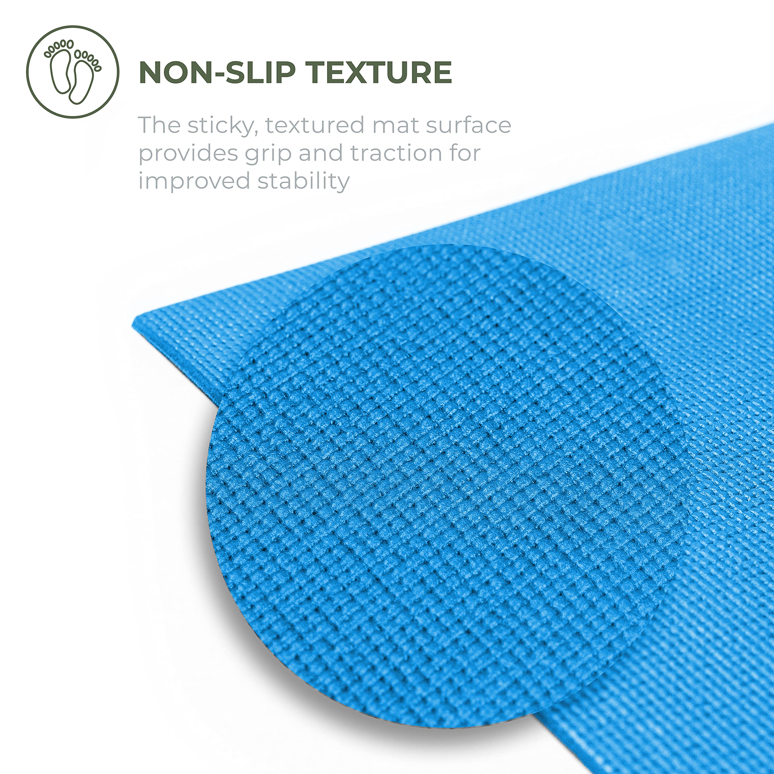 Sunshine Yoga 10-Pack Non-Slip Yoga Mats - 68