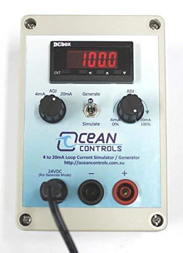 SparkFun 4-20mA Loop Current Simulator and Generator with Backlit LCD Display - Industrial Process Control & Automation Testing Tool for PLCs, Sensors & Instrument Calibration