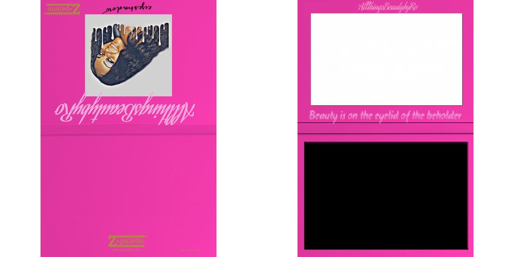 Custom Junior Z Palette - Empty Magnetic Makeup Palette for Eyeshadows & Blush - Perfect for Travel, Makeup Artists & DIY Beauty Organization