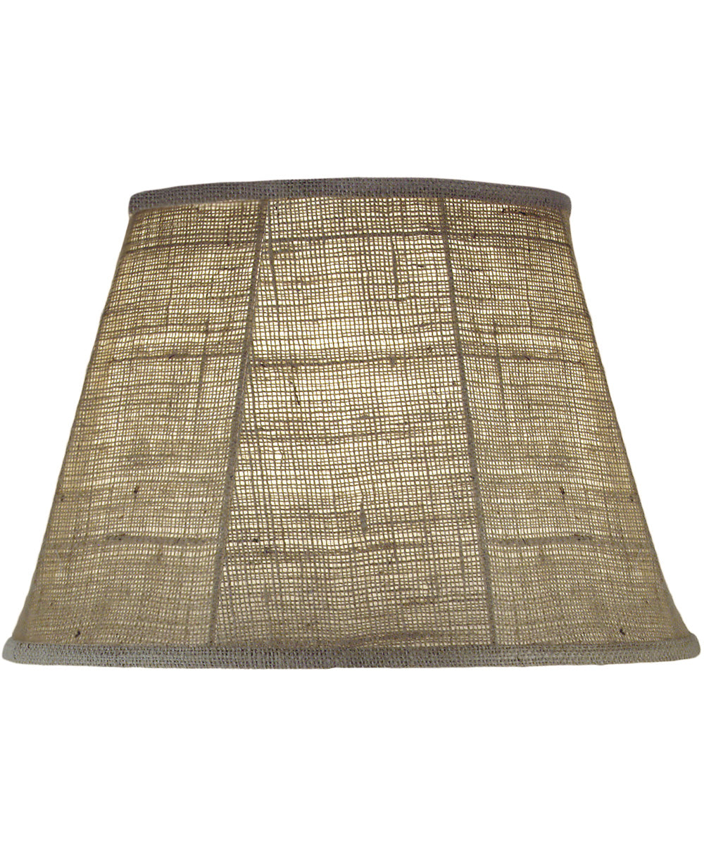 10x16x11 Natural Burlap Empire Softback Lampshade - Rustic Home Decor for Living Room, Bedroom & Office Lighting