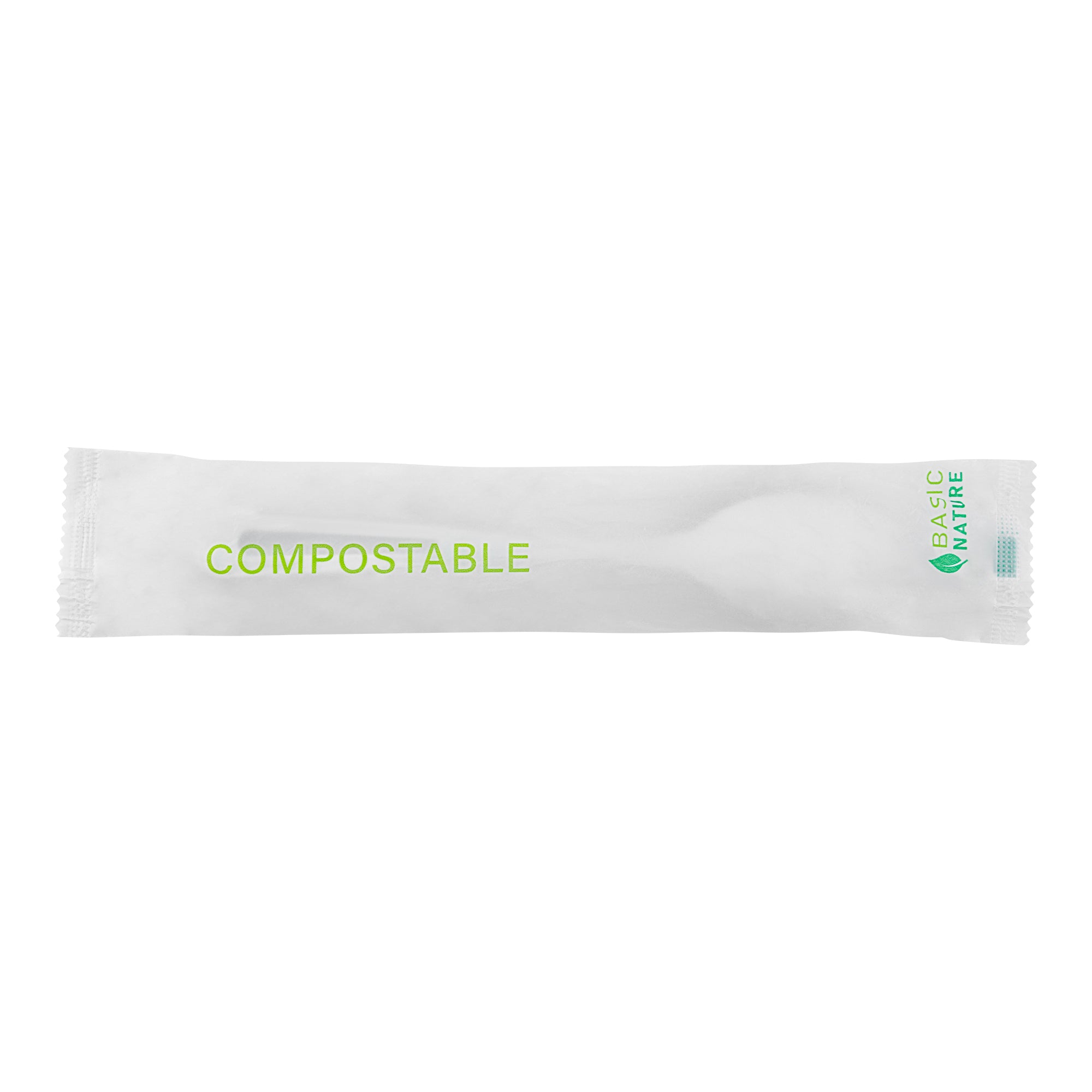 Eco-Friendly White CPLA Compostable Spoons - Heat Resistant Biodegradable Cutlery, 7.5 Inch, 250 Count Bulk Pack | Perfect for Parties, Picnics & Sustainable Dining