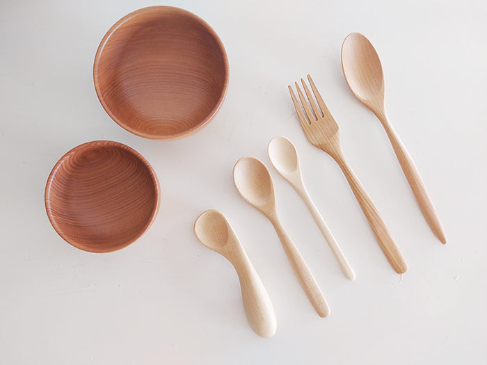 Okecraft Wooden Pasta Fork - Handcrafted by Nobue Nishimura - Premium Bamboo Spaghetti Fork for Italian Cuisine - Perfect for Pasta, Salad, and Cooking - Ideal for Home Kitchens & Restaurants