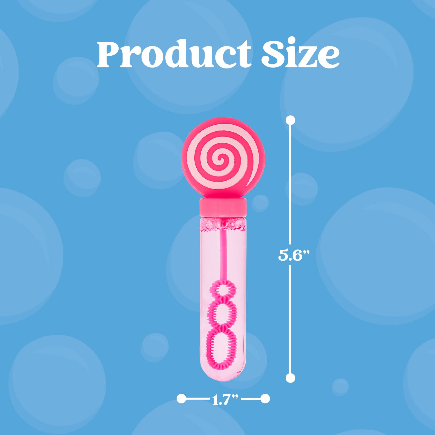 JOYIN 24 Pack Mini Bubble Wands - Kids Bubble Maker Toys for Birthday Parties, Weddings & Summer Outdoor Play - Fun Bubble Blowing Toys for Toddlers & Children - Perfect for Backyard, Park & Beach Activities