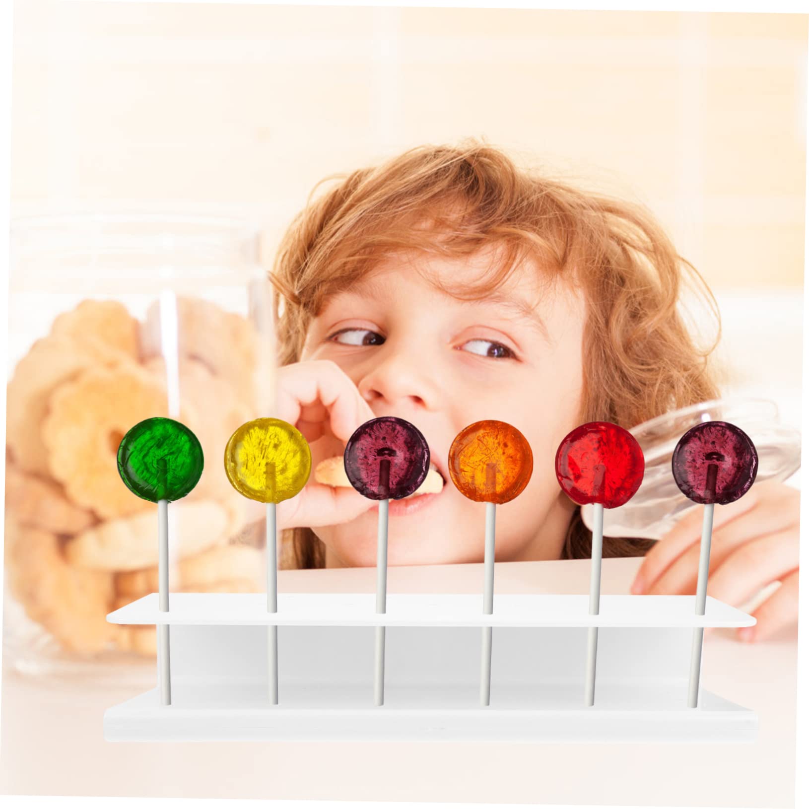 TOPBATHY Simple Dessert Stand Holder for Lollipops - Perfect for Birthday Party Decorations, Candy Buffets, and Sweet Table Displays
