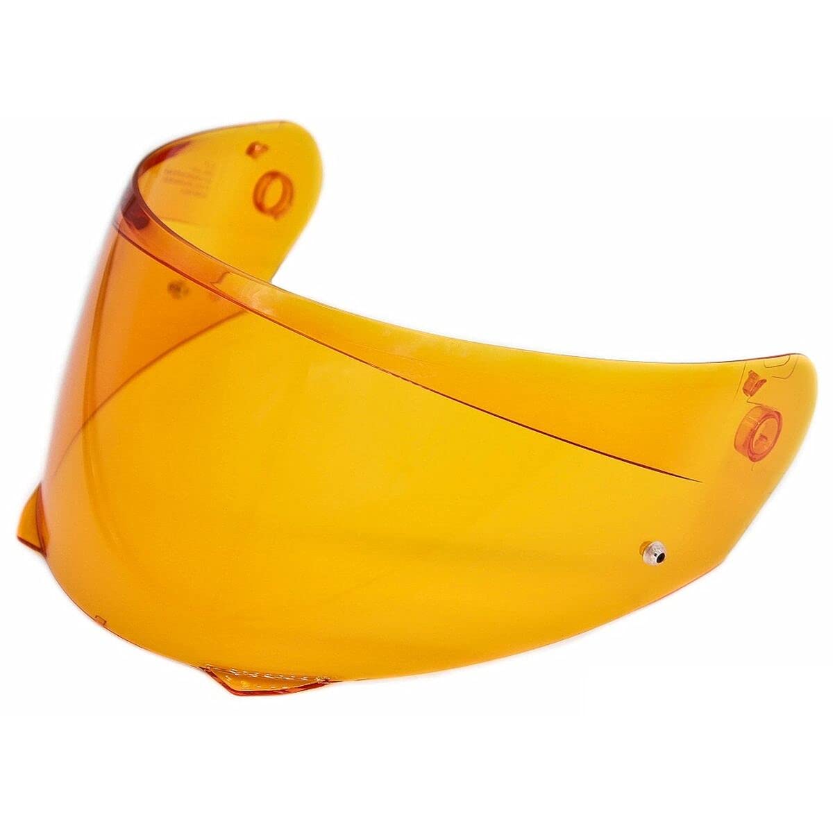 HJC HJ-33 Pinlock Shield Street Motorcycle Helmet Accessories - Amber Lens, One Size - Anti-Fog Visor for All-Weather Riding & Commuting