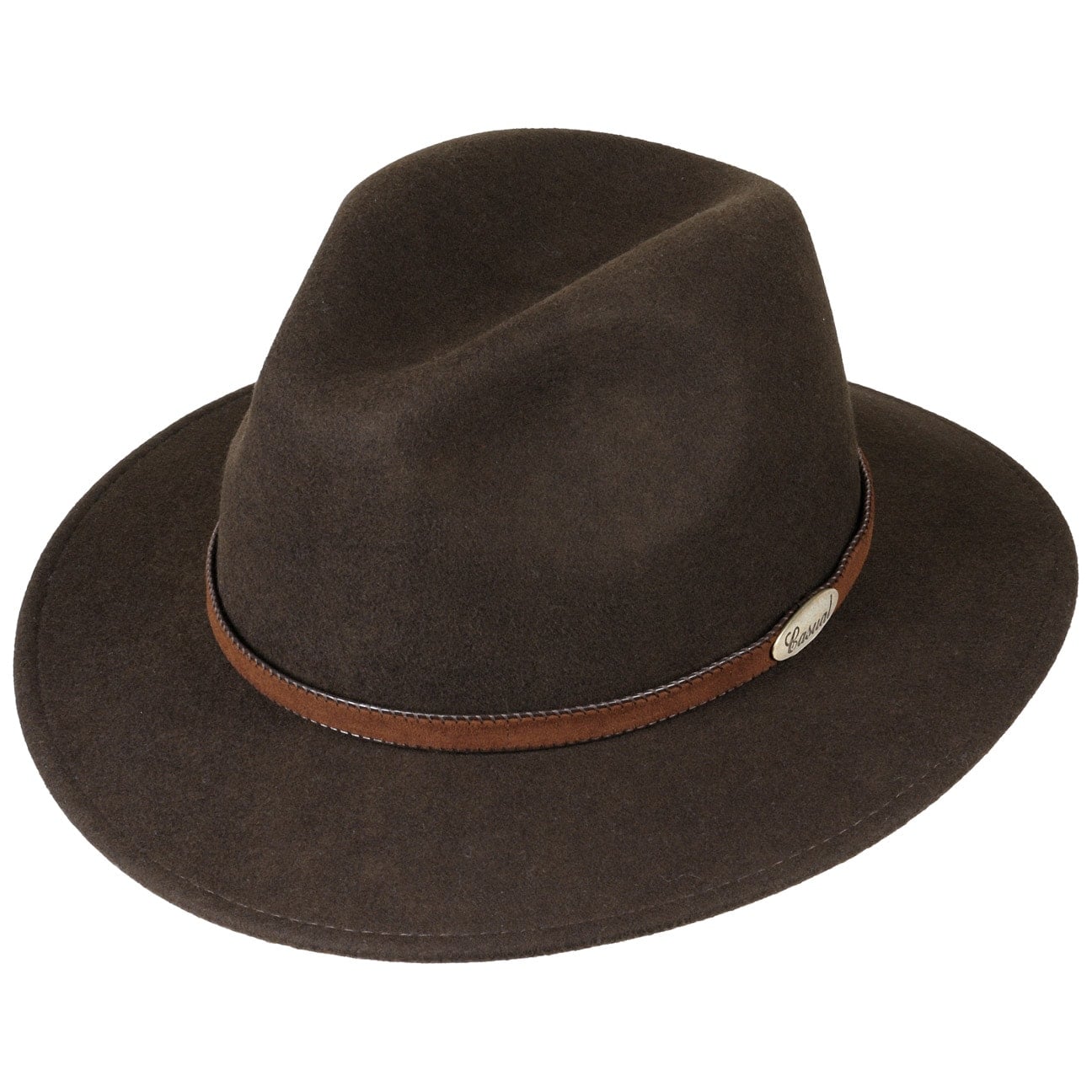 Lierys Wool Felt Hat for Women & Men - Soft Casual Travel Hat with Wide Brim, Sun Protection for Outdoor Adventures, Beach Vacations & City Strolls