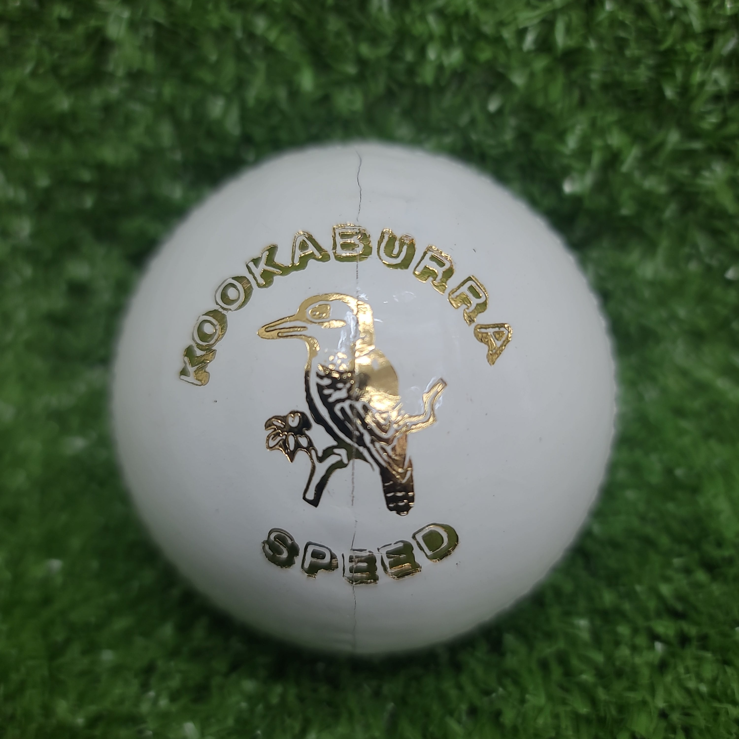 Kookaburra Speed White Cricket Ball - Professional Grade for Matches & Training | Perfect for Fast Bowling & Competitive Play