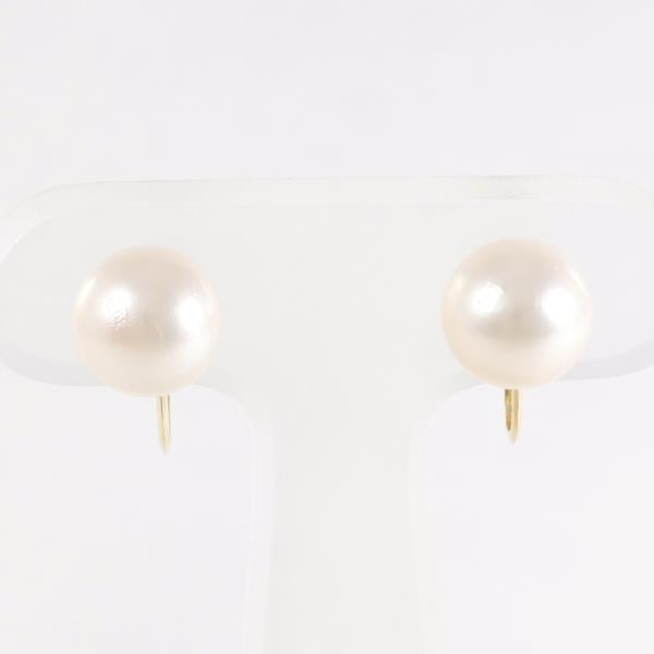 18K Yellow Gold Pearl Earrings for Women - Elegant & Timeless Pearl Jewelry - Perfect for Weddings, Parties & Special Occasions