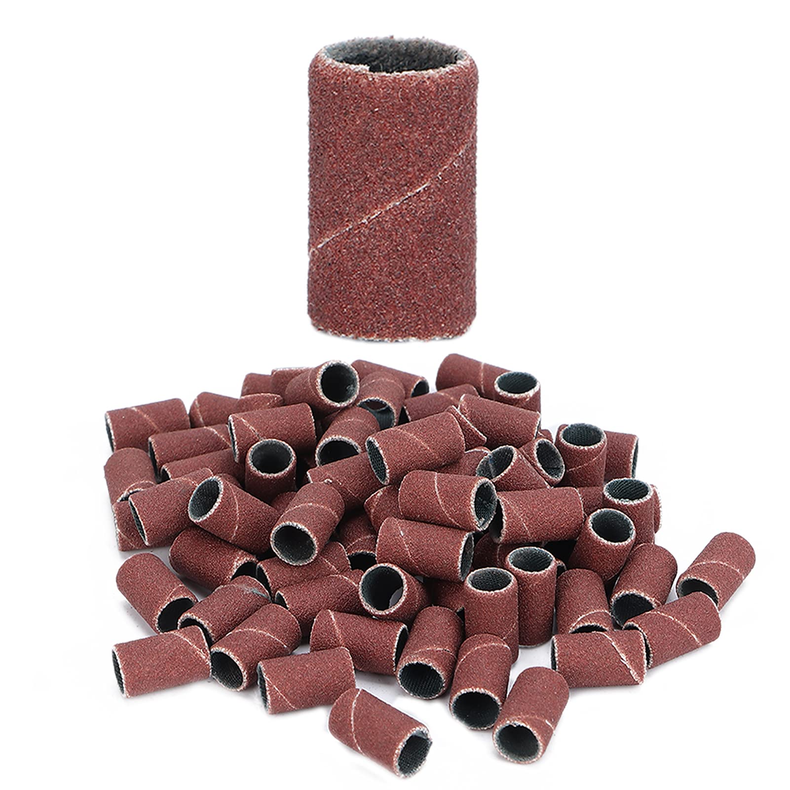 LANTRO JS Nail Sanding Bands for Smoothing, Shaping & Polishing - Professional Manicure & Pedicure Sandpaper Files - Perfect for Home Nail Care & Salon Use