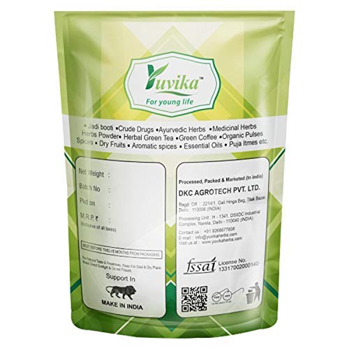 YUVIKA Pure Himalayan Pink Salt Powder - 400g Natural Rock Salt for Cooking, Seasoning & Health Benefits - Ideal for Baking, Grilling & Detox Drinks