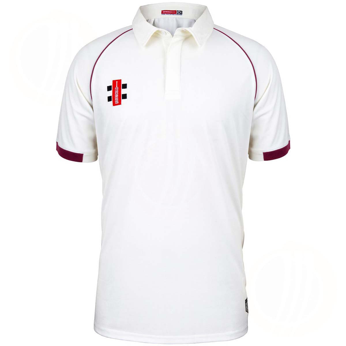 Gray Nicolls Matrix V2 Short Sleeve Cricket Shirt - Breathable Performance Jersey for Cricket Players - Perfect for Matches, Training & Outdoor Sports