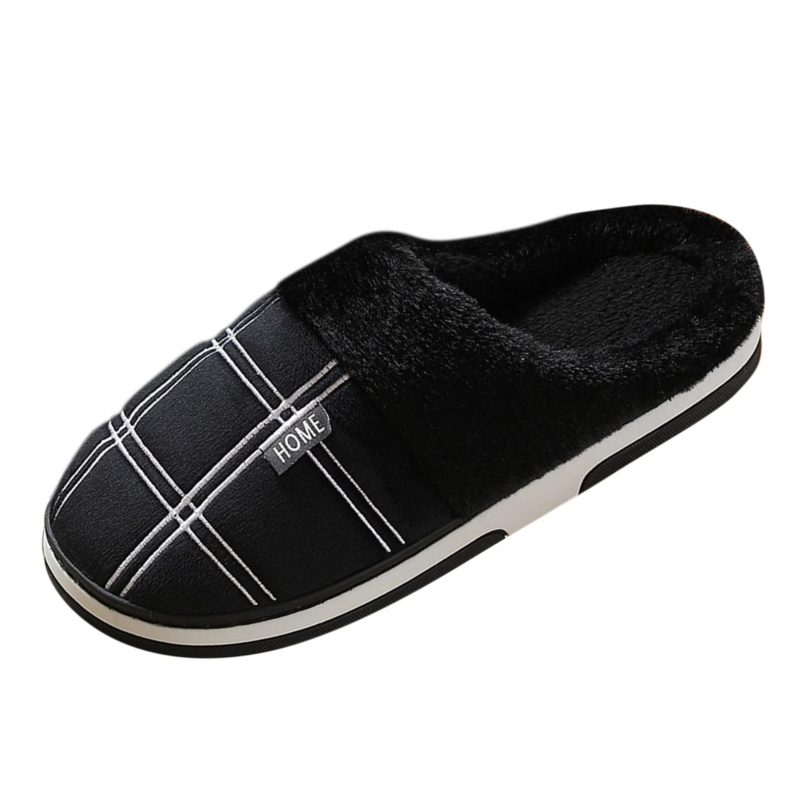 Women's Memory Foam Slippers - Cozy Fuzzy House Shoes for Indoor/Outdoor Comfort