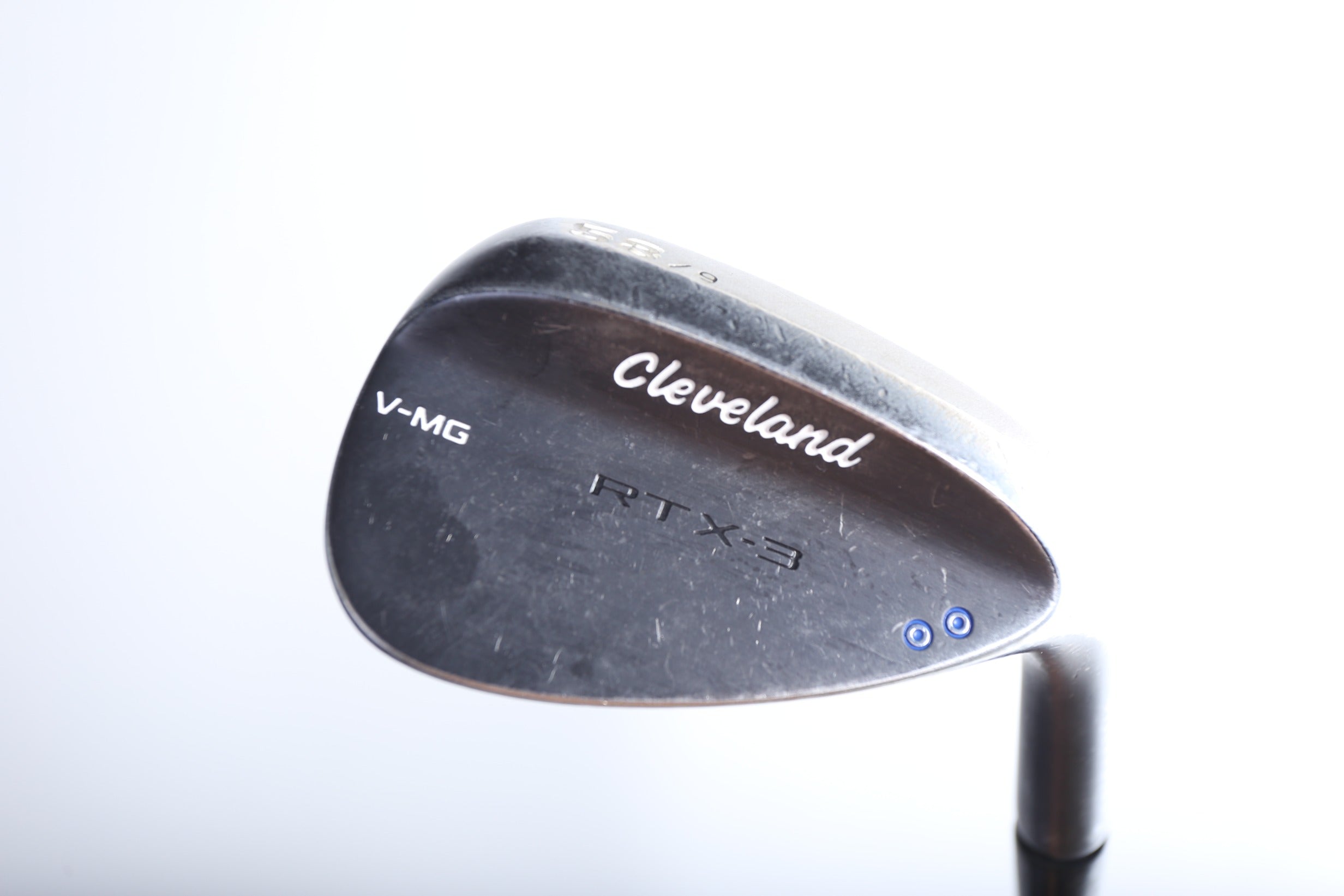 Used Cleveland RTX 3 Black Satin Lob Wedge 58° Right Handed Stiff Flex Golf Club - Perfect for Short Game Shots Around the Green