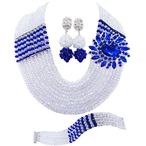 Transparent and Royal Blue