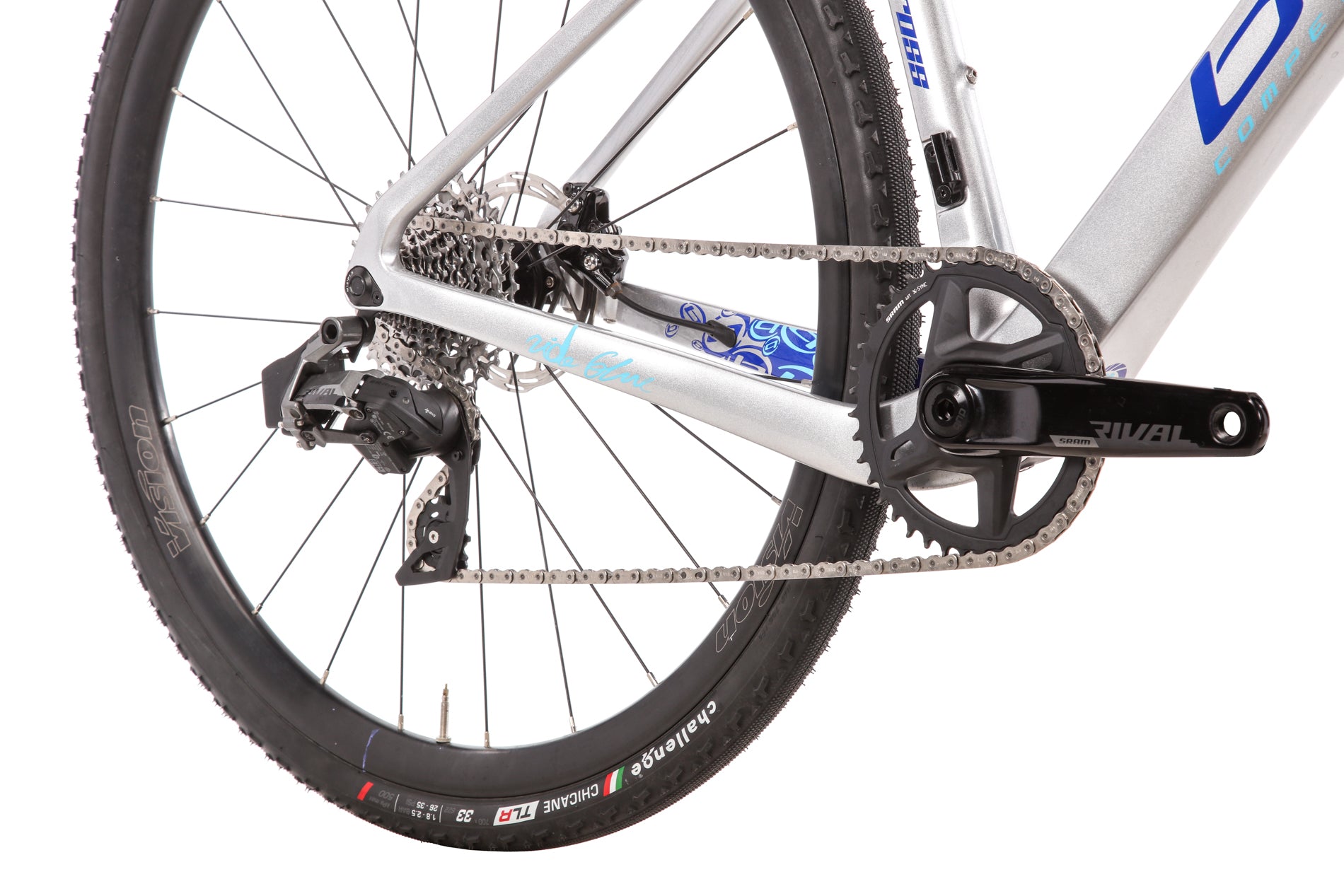 2024 Blue Norcross Rival AXS Cyclocross Bike - Medium Size | Lightweight Carbon Frame for Competitive Racing & Off-Road Adventures | Perfect for Cyclocross Events, Gravel Trails & Urban Commuting