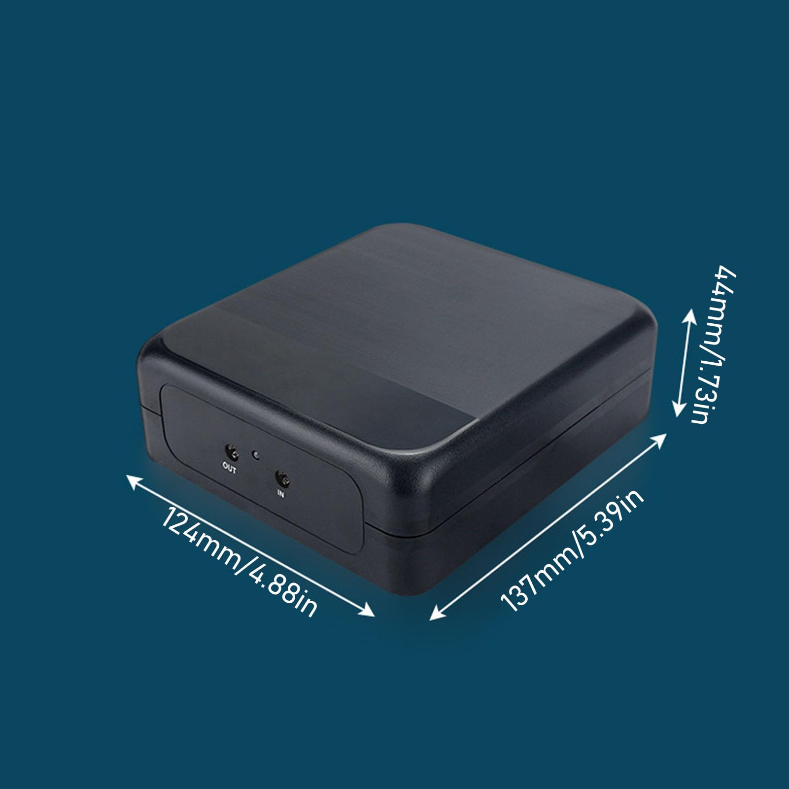 19V Mini UPS Backup Battery Power Supply - Stable Current Protection for Routers & Security Cameras | ABS PC Material | Ideal for Home & Office Network Equipment
