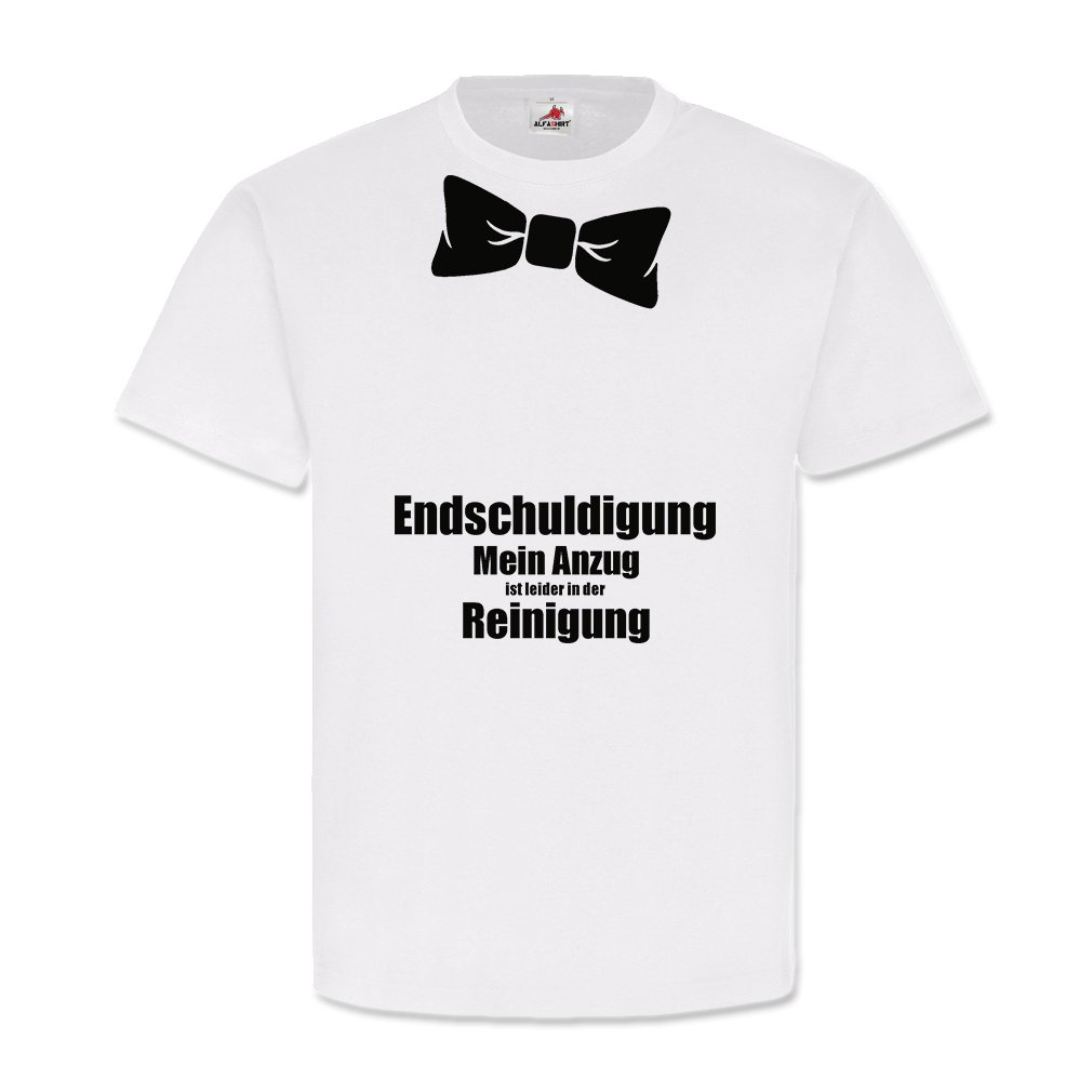 Sorry My Suit is Unfortunately Fun in The Cleaning - Humorous Wedding Apparel for Grooms & Best Men | Perfect for Bachelor Parties, Wedding Receptions & Funny Gifts