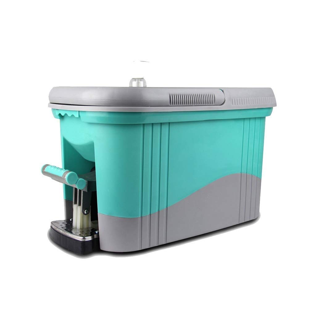 Magic Spin Floor Mop & Bucket Set - Washable Microfiber Mop for Hardwood, Tile & Laminate Floors - Effortless Home Cleaning Tools with 360° Rotation - Perfect for Kitchen, Bathroom & Living Room Cleaning