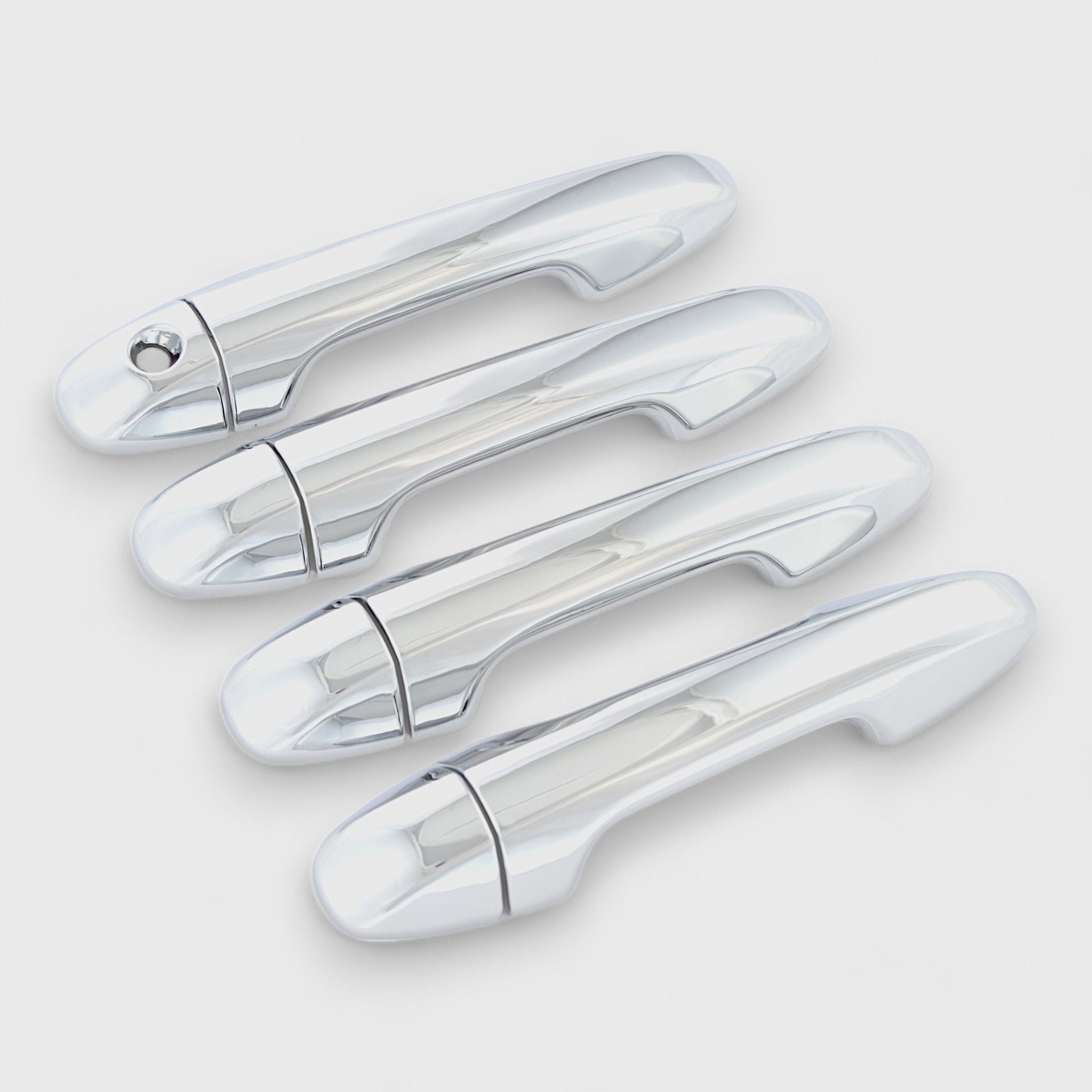 DH316 Chrome Door Handle Cover with Keyless Sensors - Secure & Stylish Upgrade for Home, Office, and Commercial Doors
