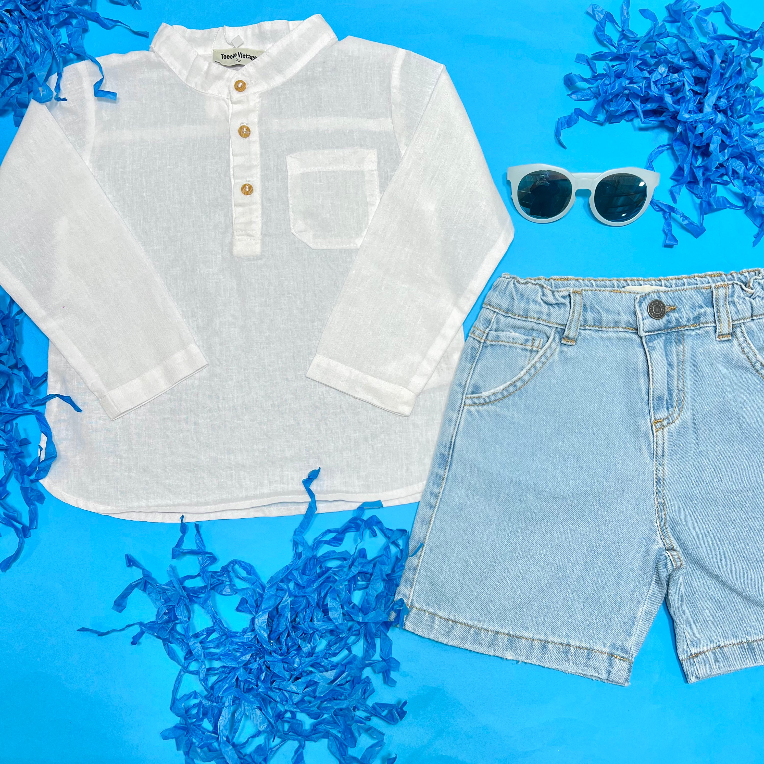 Stylish Denim Bermuda Shorts for Women & Men - Comfortable Casual Summer Shorts for Beach, Travel & Outdoor Activities