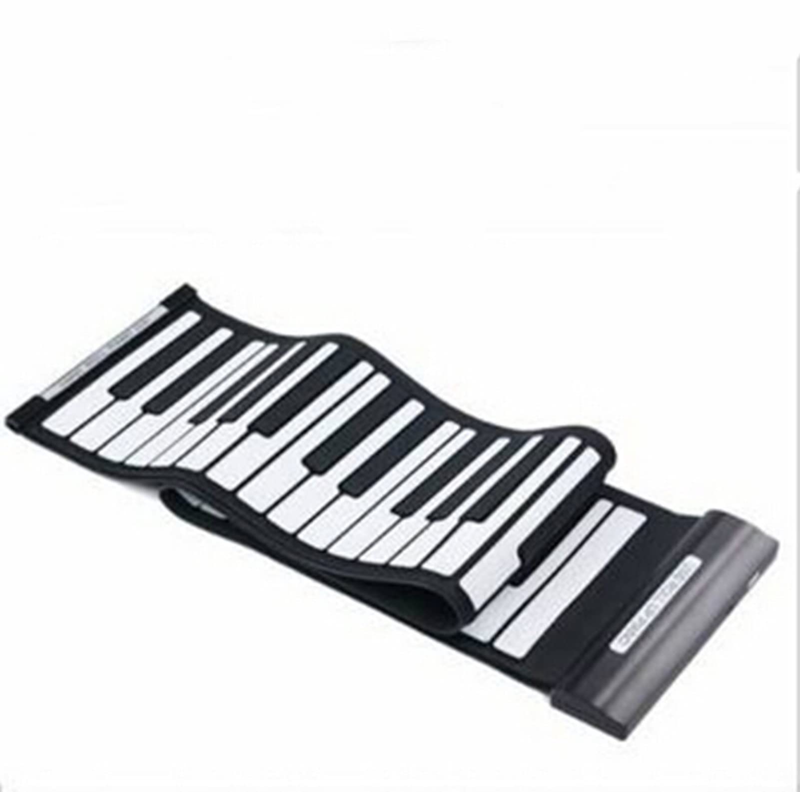 TSTS 61 Key Foldable USB MIDI Electronic Roll Up Piano - Portable Keyboard for Home, Travel & Music Practice