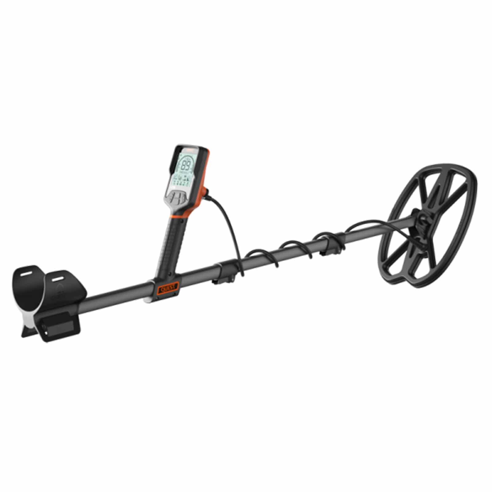 Quest Q30+ Metal Detector with Wireless Headphones & RaptorX TurboD 9x11 Coil - Professional Gold & Treasure Hunting for Beach, Park & Outdoor Adventures