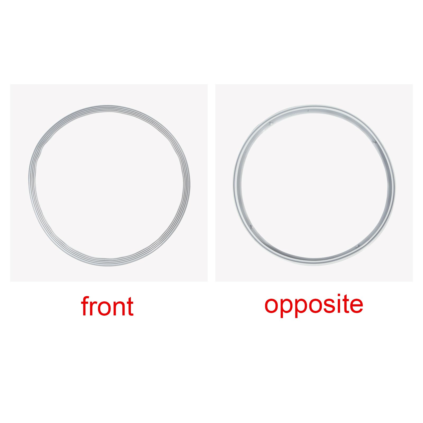 16L/18L/23L Autoclave Sterilizer Rubber Door Gasket Replacement for JCH/JQ/JY/JC-Series - Durable Seal for Laboratory, Medical & Dental Equipment (Perfect for Sterilization Chambers)