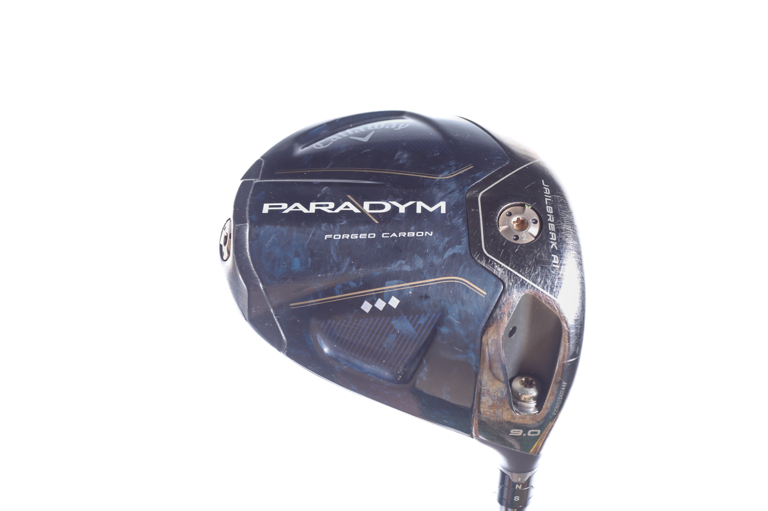 Used Callaway Paradym Triple Diamond Driver 9° Extra Stiff Flex Mitsubishi Kaili Shaft Right Handed - Perfect for Golfers Seeking Maximum Distance & Control on the Course