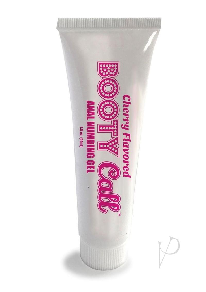 Booty Call Anal Numbing Gel 1.5oz - Cherry Flavored Desensitizing Cream for Pain Relief - Perfect for Anal Play, Waxing & Tattoo Aftercare