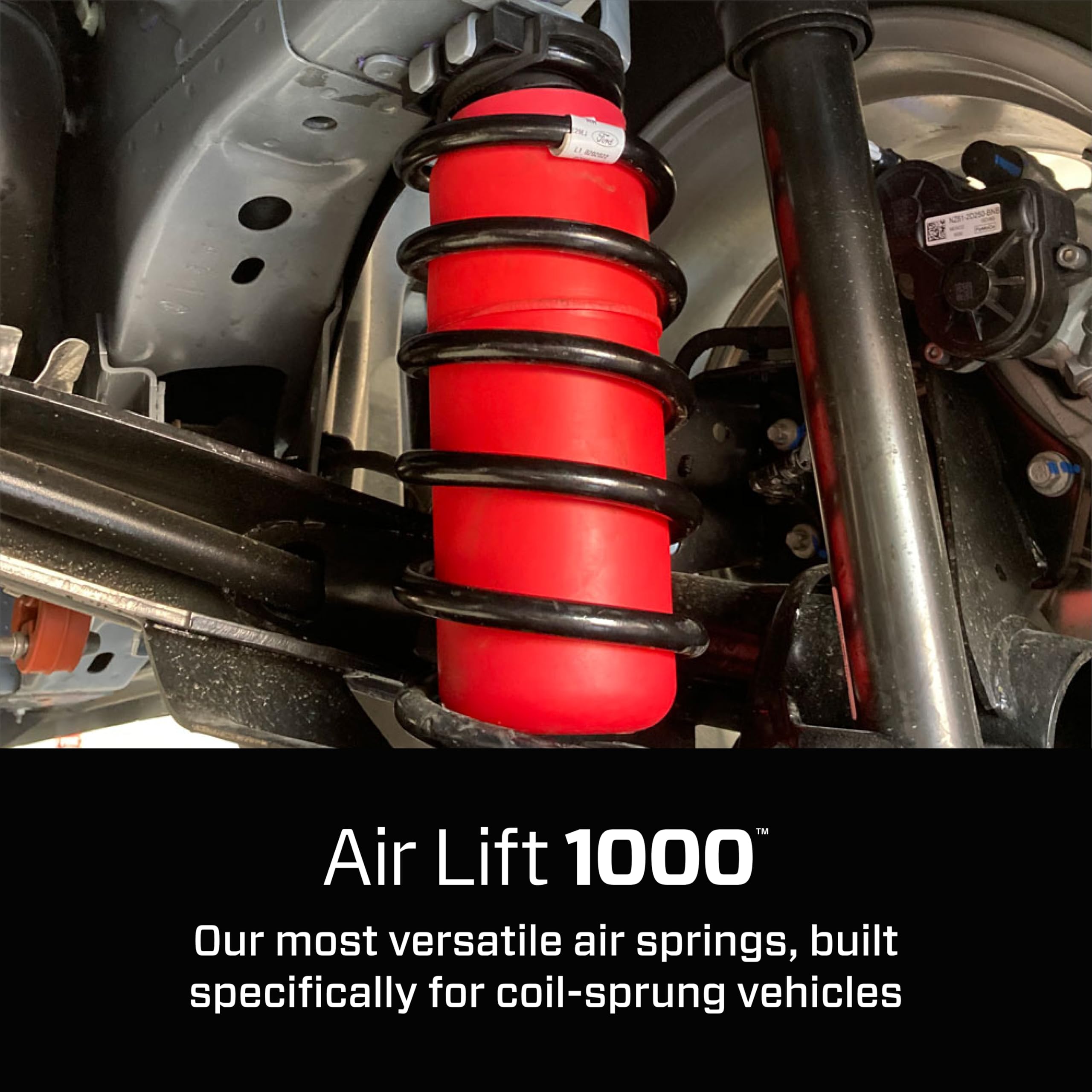 Air Lift 1000 Air Spring Kit for 2021-2025 Ford Raptor 4WD - Heavy Duty Suspension Upgrade - Model 60865 - Perfect for Off-Roading & Towing