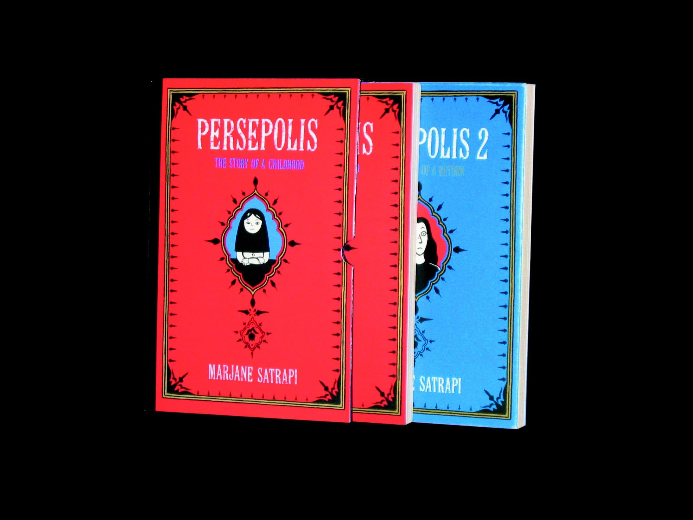 Persepolis Box Set - Complete Graphic Novel Series by Marjane Satrapi | Memoir & History Books for Adults | Perfect for Book Clubs, Gifts & Personal Reading