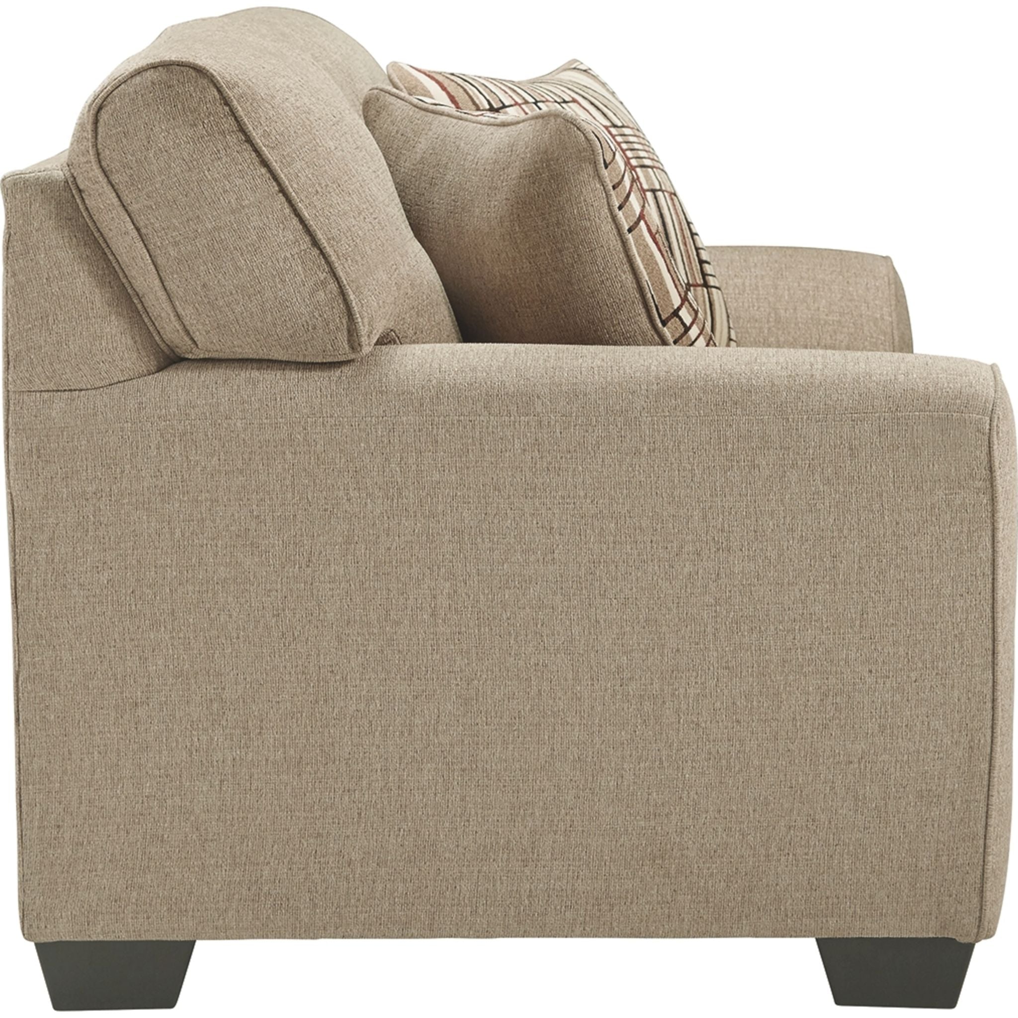 Ardmead Loveseat Sofa in Putty - Modern 2-Seater Couch for Living Room, Lounge, and Small Spaces - Comfortable Upholstered Furniture for Home and Office