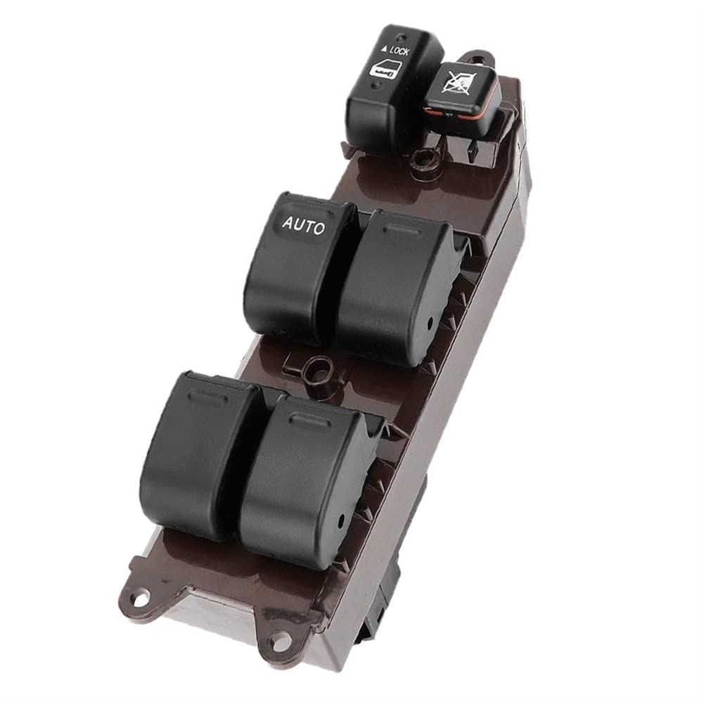 Power Window Master Switch for Toyota Corolla Camry Matrix Vibe 84820-01021 - Electric Window Control Switch Replacement - Perfect for Car Window Repair & DIY Auto Maintenance