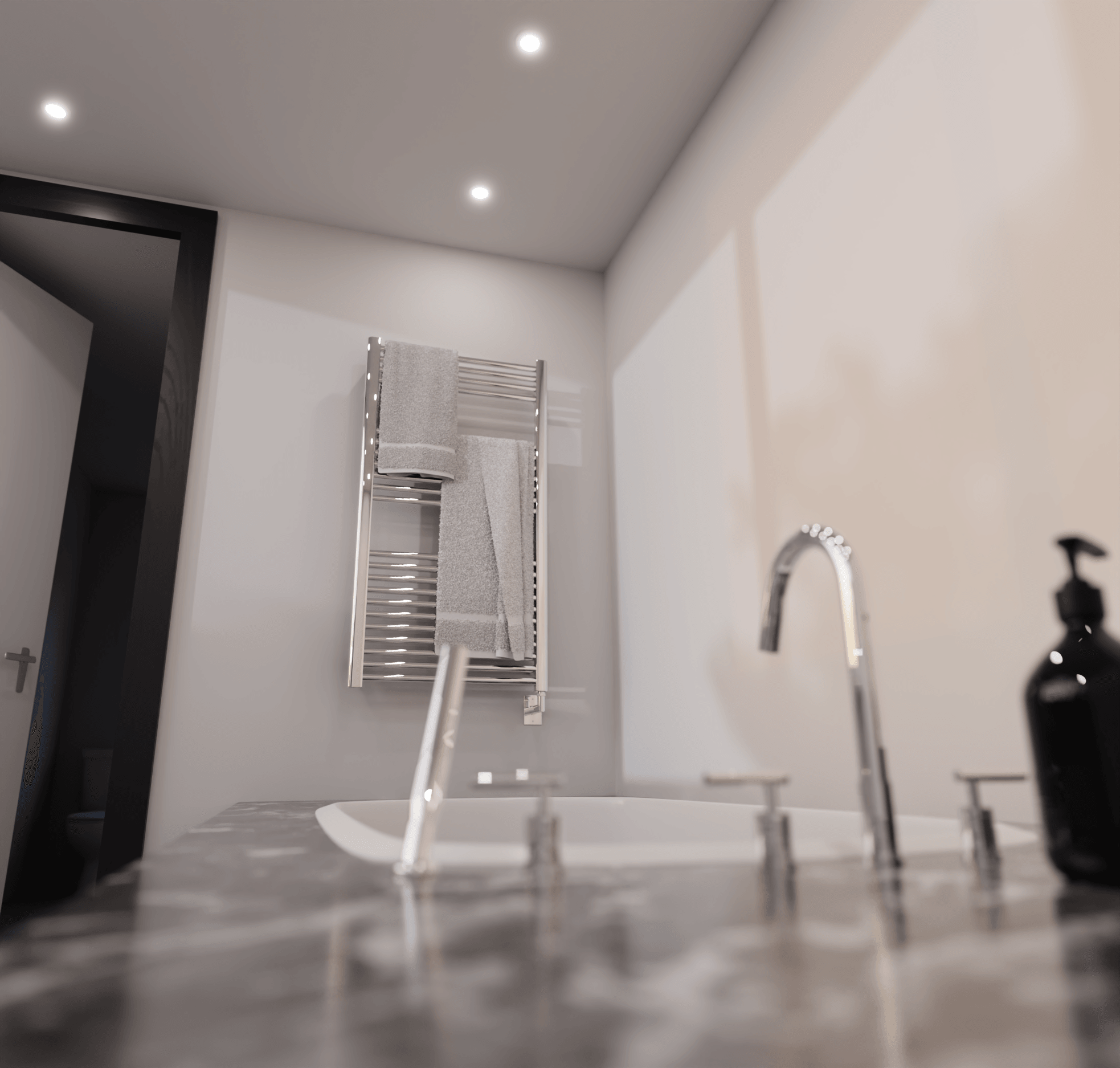Artos Denby M11160 Hardwired Bathroom Towel Warmer - 24