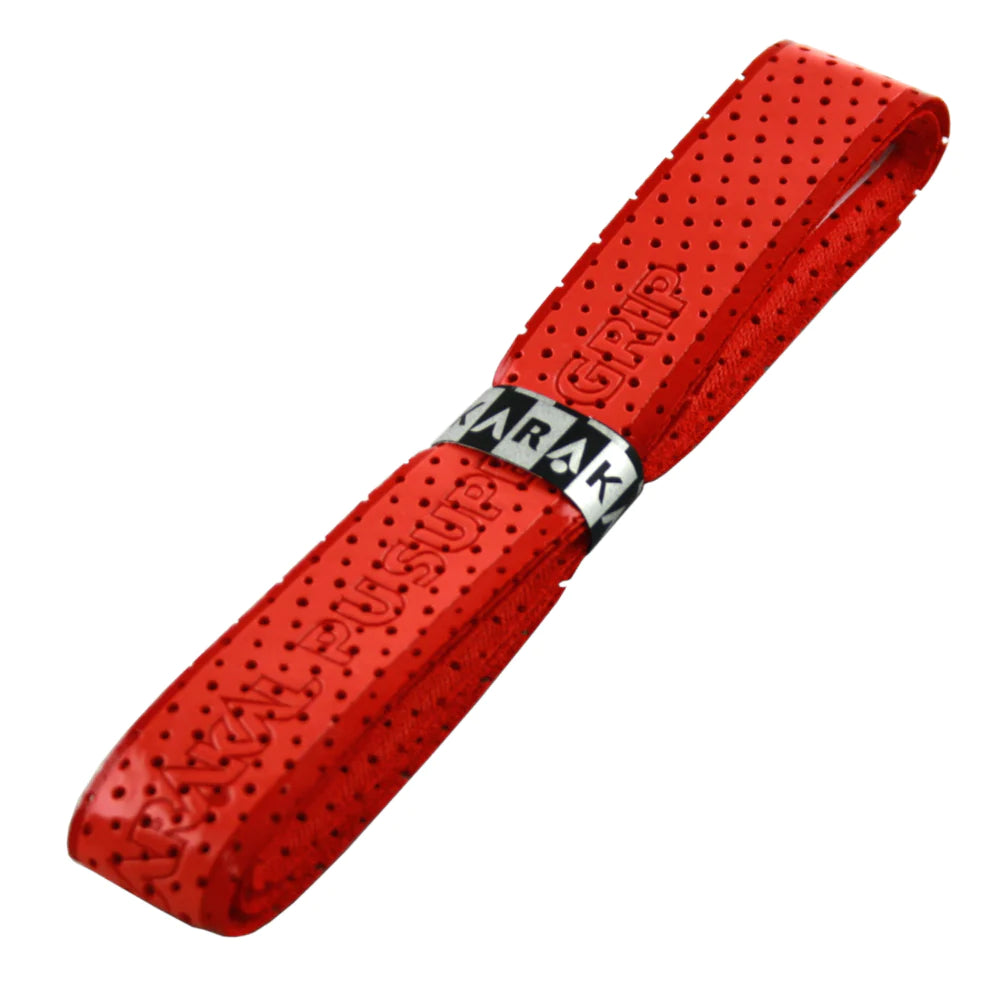 Karakal PU Super Grip Badminton/Tennis Racket Overgrip - Sweat Absorbent, Non-Slip, Cushioned Handle Wrap for Enhanced Performance & Comfort - Perfect for Badminton, Tennis, Squash & Racquetball Players