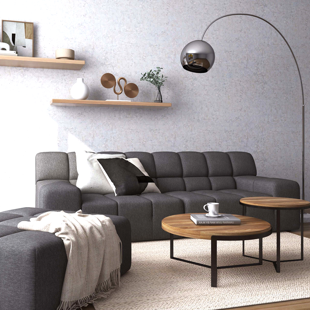 Roger 3-Seater Modular Sofa - Modern Sectional Couch for Living Room, Lounge & Office - Soft Fabric Upholstery, Easy Assembly, Space-Saving Design