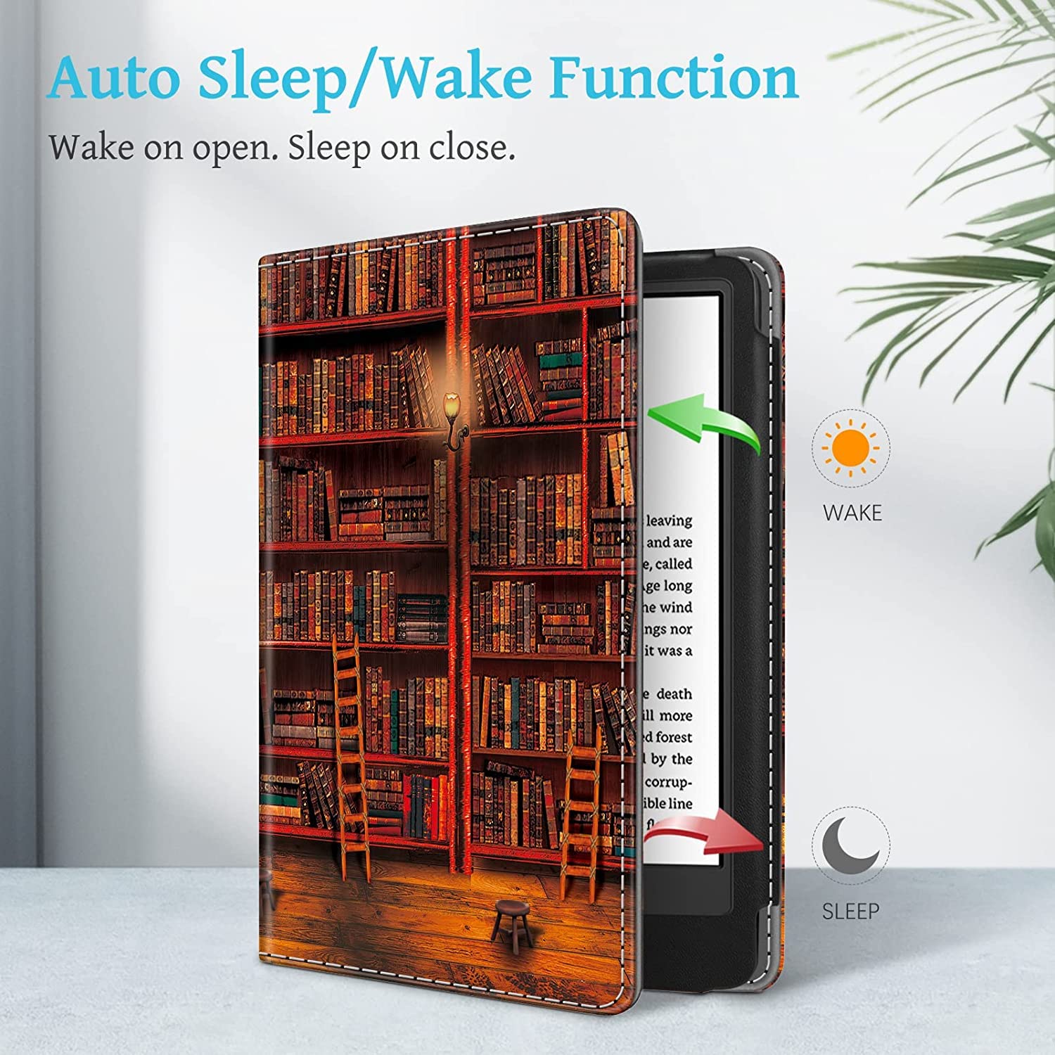 Premium PU Leather Stand Case for Kindle 11th Generation (2022) 6