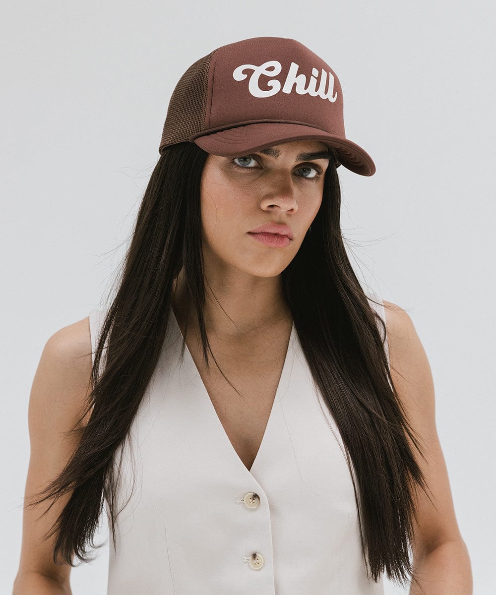 Cooling Foam Trucker Hat for Men & Women - Breathable Mesh Back, Adjustable Snapback Cap for Outdoor Sports, Hiking, and Summer Sun Protection