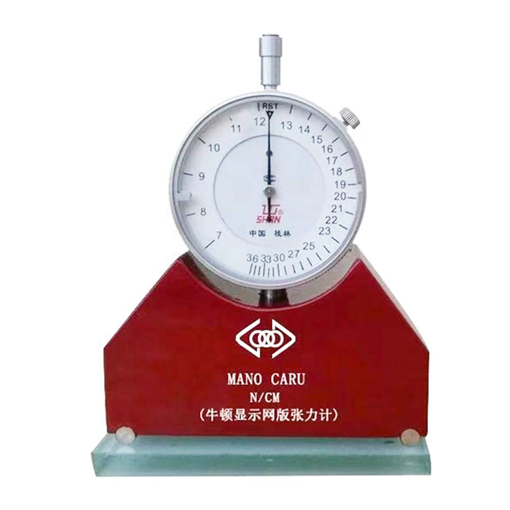 High Precision Silk Screen Printing Tension Meter - Digital Newton Force Gauge (7-36N) for Mesh Screen Tension Measurement - Perfect for Screen Printing, Fabric Stretching & Industrial Tension Testing