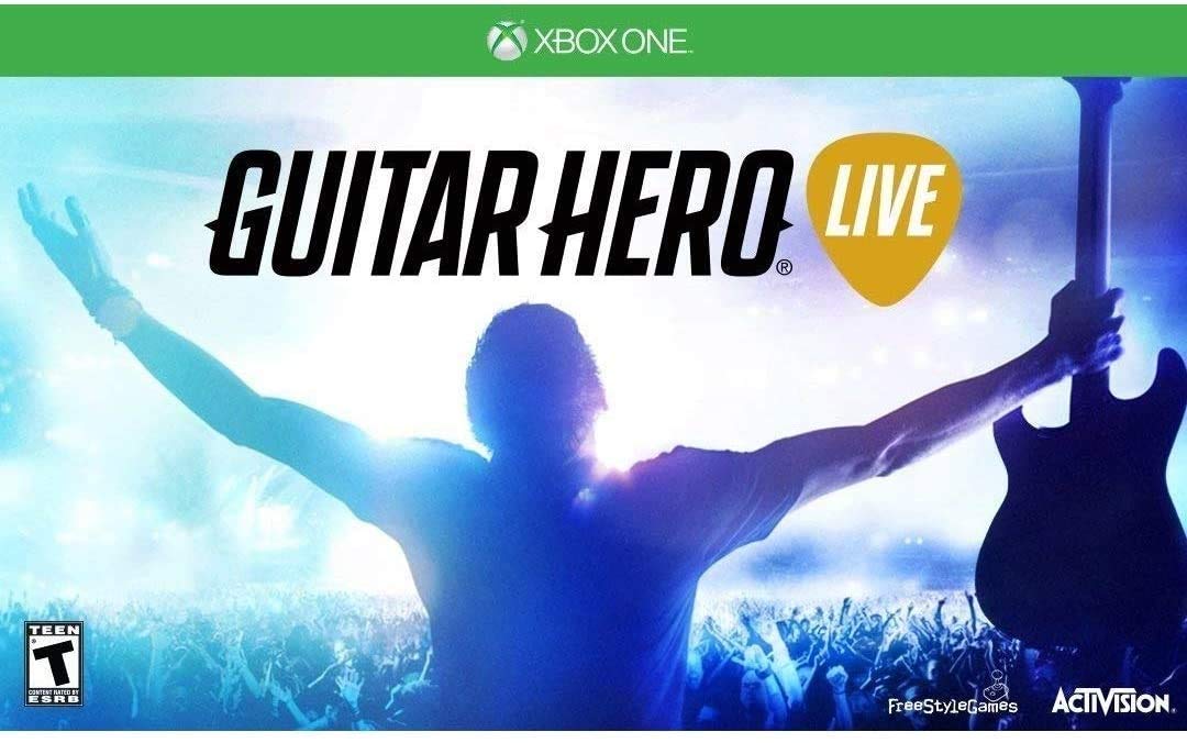 Certified Refurbished Guitar Hero Live Game for Xbox One - Complete with Guitar Controller | Perfect for Parties, Game Nights & Music Lovers