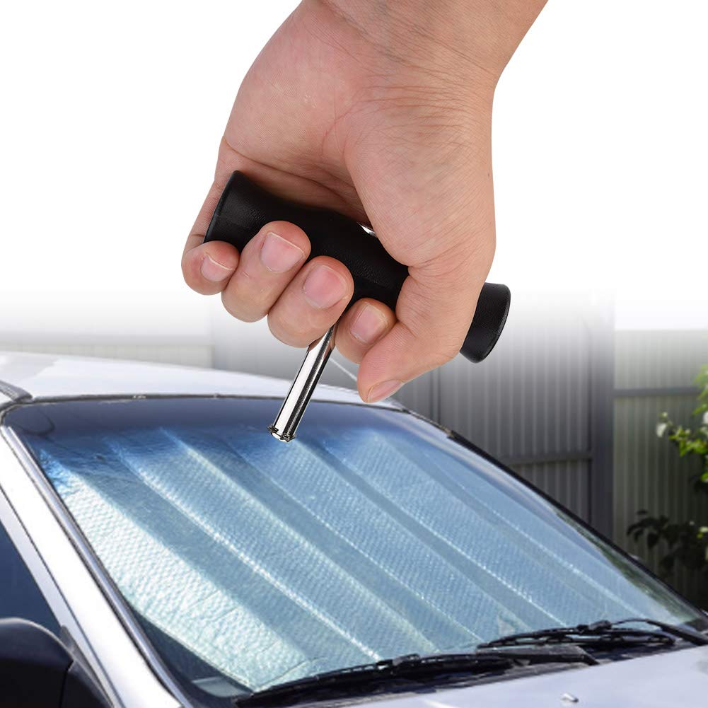 Acouto 3-Piece Professional Car Windshield Removal Tool Kit with Cutting Wire - Auto Glass Repair & Replacement for DIY Mechanics & Professionals