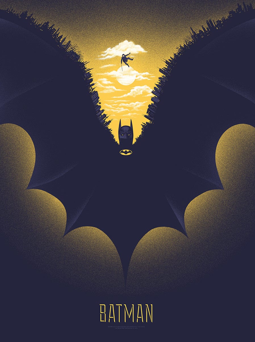 Batman Poster - Premium DC Comics Superhero Wall Art for Home, Office & Gamer Room Decor - Perfect for Movie Fans & Collectors