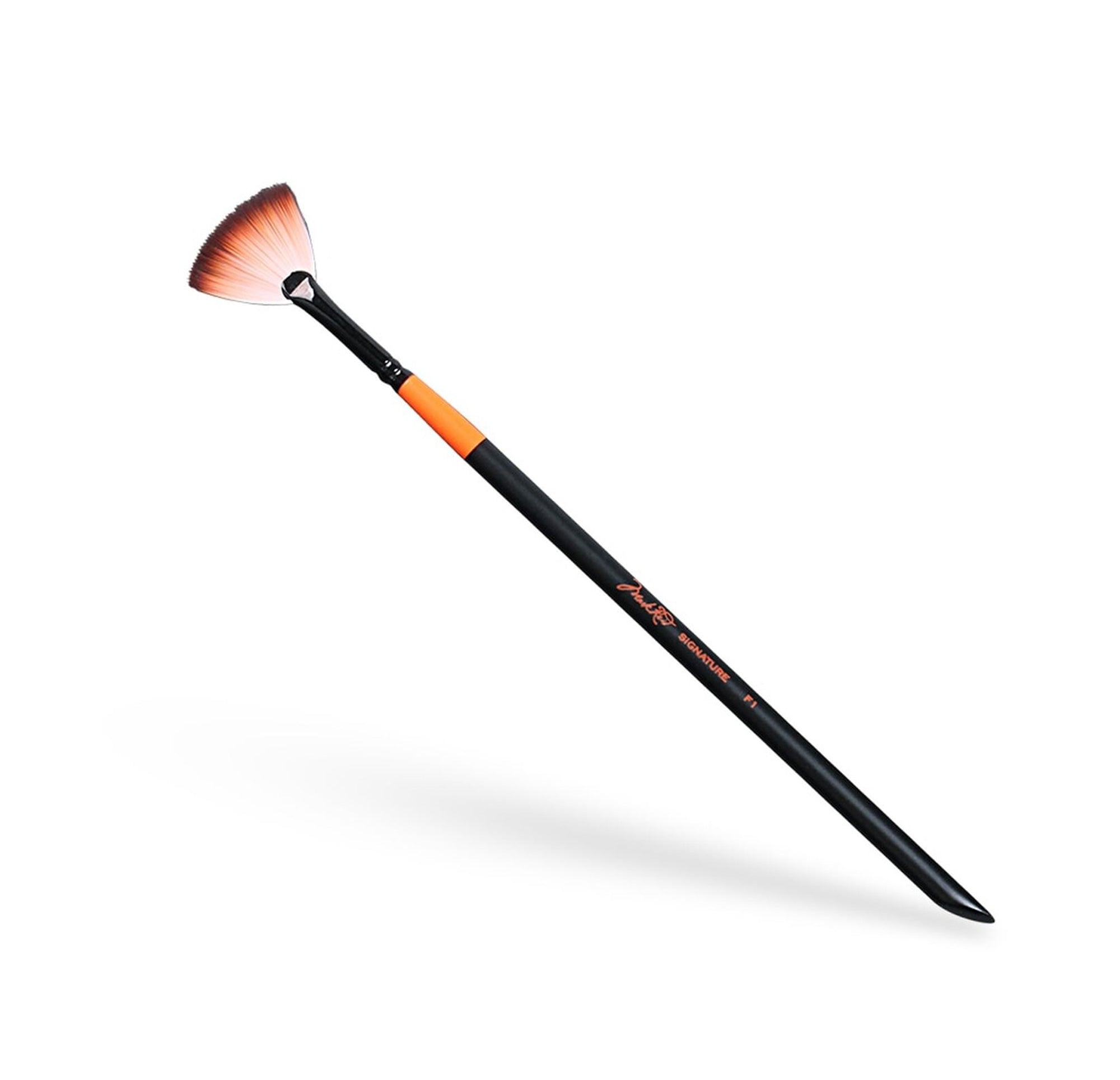 Mehron Mark Reid Professional Makeup Brushes Set - High-Quality Synthetic & Natural Hair Brushes for Foundation, Eyeshadow, Blending - Perfect for Makeup Artists, Cosplay, and Beauty Enthusiasts