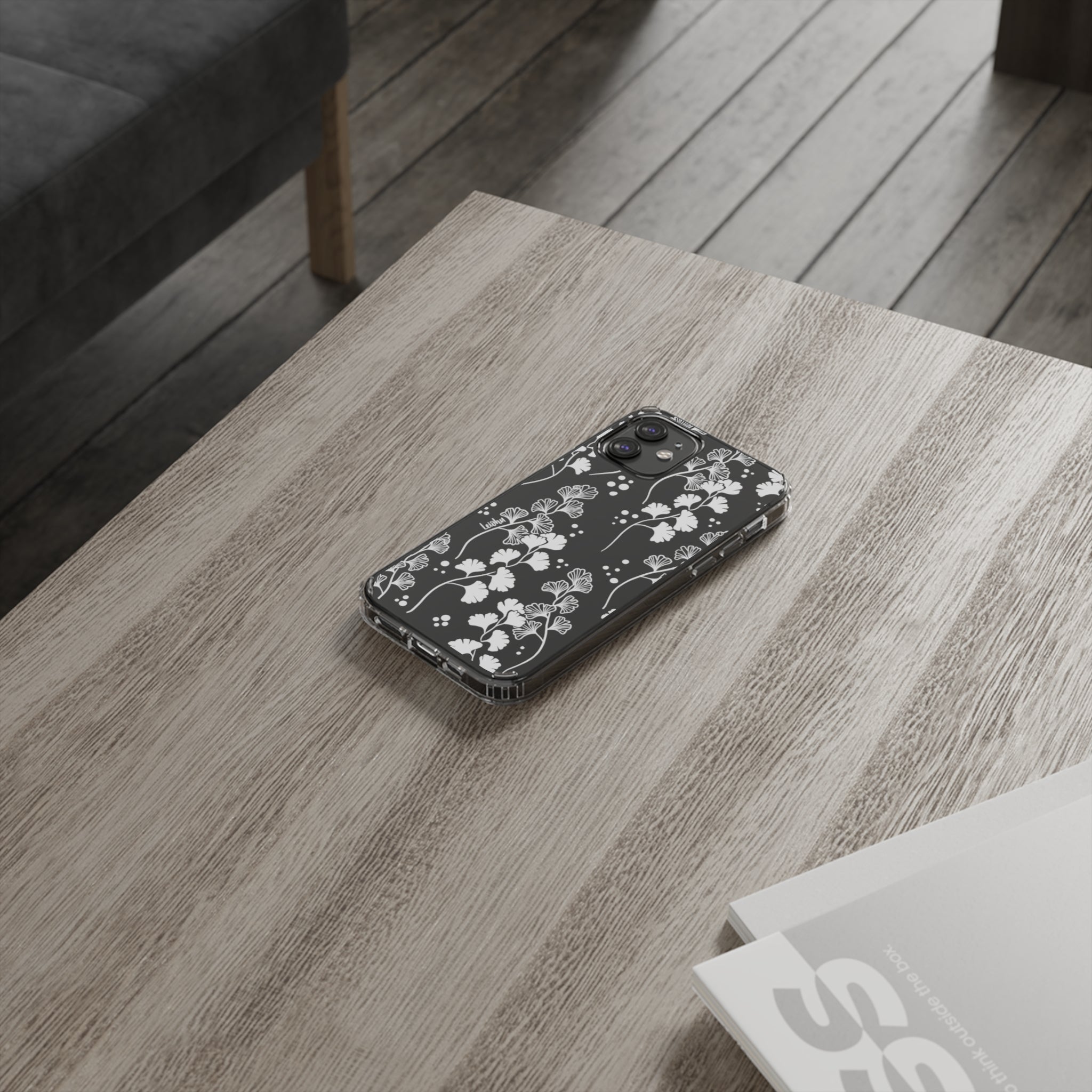 Groovy 'Iwa'iwa Clear Phone Case - Slim Protective Cover for iPhone & Samsung | Trendy Aesthetic Design for Everyday Use & Travel