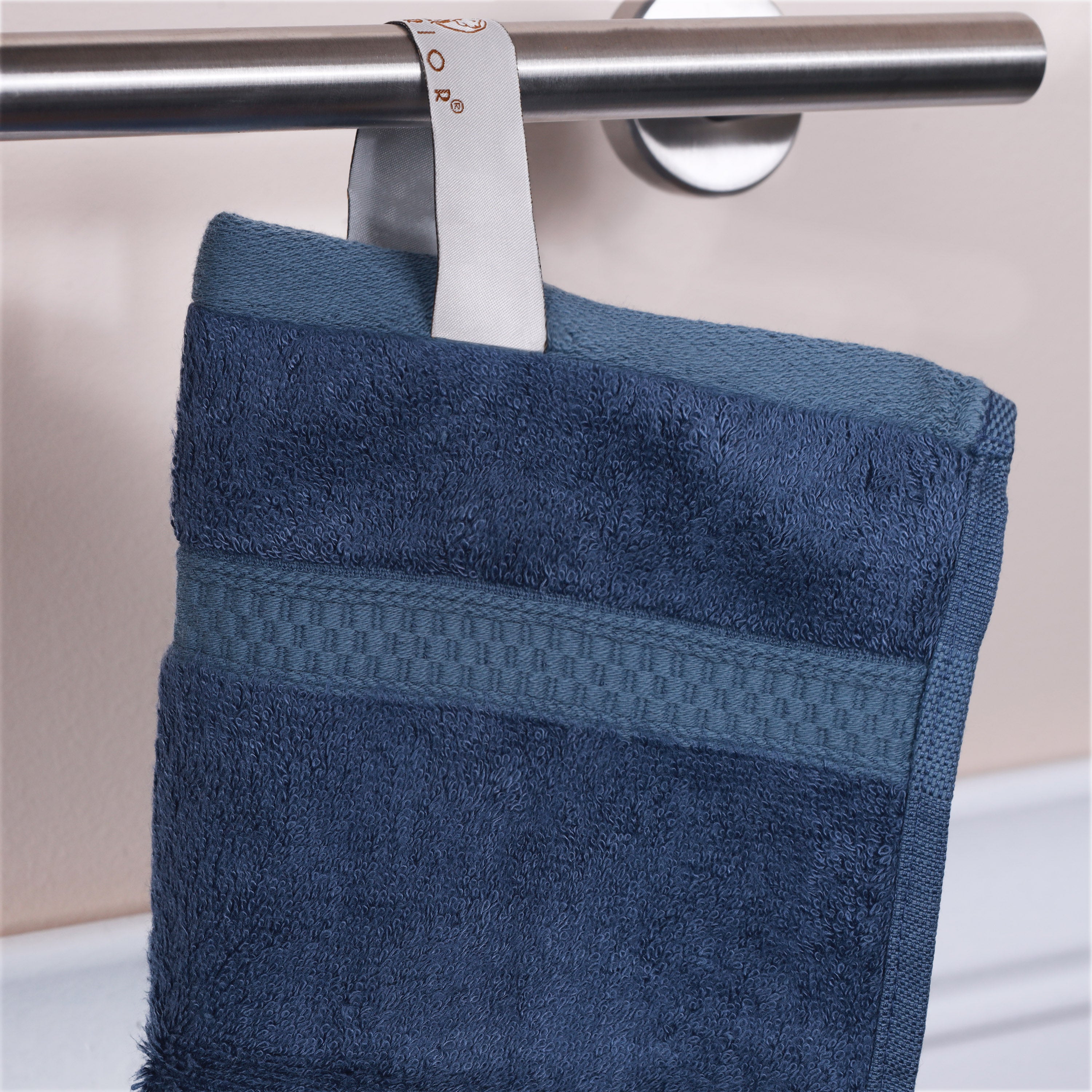 Ultra Soft Rayon Bamboo Cotton Blend Bath & Hand Towel Set | Eco-Friendly, Absorbent & Luxurious for Spa, Bathroom & Guest Use